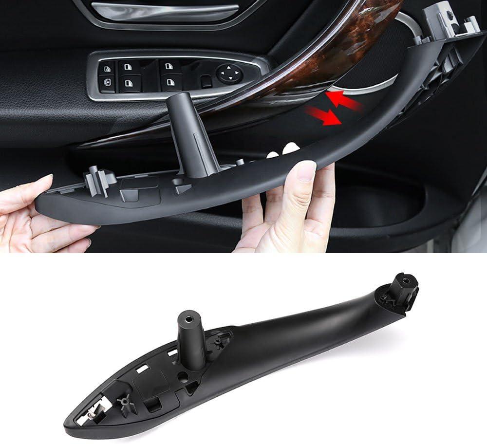 Jaronx for BMW 3 Series 4 Series Door Handles, Inner Door Support Trim Pull Strap Cover Driver Side Left Front Handle Armrest Bracket (Fits:BMW 320,328,330,335,M3 2012-2018 and 428, 435,M4 2014-2017)