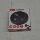 GPX PC332B Portable CD Player with Anti-Skip Protection, FM Radio and Stereo Earbuds - Black