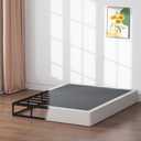 SHLAND Box Springs Full Size 9 Inch High Profile Box Spring Strong Metal Frame Mattress Foundation with Fabric Cover, Easy Assembly