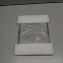 REDHUGO Glass Pressed Flower Frame Handmade, Floating Picture Frames for Pressed Flowers, Tabletop Artwork Photo Frames, Brass Desk Picture Frame for Home Office Plant Specimen, Black, 8x10 Inches