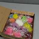 JOYIN 28 Packs Valentines Day Gifts for Kids, Glow Mochi Squishy Toys with Heart Funny Valentines Day Cards for Kid School Classroom Exchange Prize, Stress Relief Fidget Toy for Valentine Party Favor