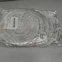 Pack of 6 Round Paper Lantern Lamp Paper Lanterns Party Decorations (Silver, 8"/20CM)