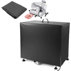 Meat Slicer Cover for 12" Commercial Slicers,Small Kitchen Appliance Covers, Waterproof Food Slicer Cover, Compatible with KWS, VEVOR, LEM and All Table Top Electric Meat Slicer with 12 inch Blade