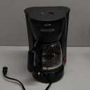 BLACK+DECKER 5-Cup Coffeemaker, Black, DCM600B