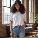 Leotruny Baseball Cap Satin Lined: Silk Lining Help Prevent Frizz Breakage - Sport Adjustable Hat for Women (Black)