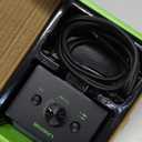 LiNKFOR 2 Ports 3.5mm Stereo Audio Selector Box with 3.5mm Audio Cable Support 1 in 2 Out / 2 in 1 Out, Mute Button Compatible with PC, CD Player, Laptop, Headphone, Plug & Play