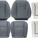 NLQR Leather Seat Covers & Foam Compatible with Dodge Ram 2006-2009