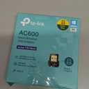 TP-Link Nano AC600 USB WiFi Adapter(Archer T2U Nano)- 2.4G/5G Dual Band Wireless Network Transceiver for PC Desktop, Travel Size, Supports Windows (11,10, 8.1, 8, 7, XP/Mac OS X 10.9-10.14)