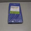 Pureegg Plastic Table Cloth Disposable 10 Pack, 52 x 70 Inch Table Cloths, Patriotic Decorations, Thanksgiving, Veterans Day Tablecloths, Rectangle, Plastic Cover, Waterproof & Sturdy, Navy Blue