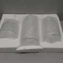 Hiceeden Set of 3 Cute Glass Jars with Airtight Lids, Candy & Cookie Food Storage Containers with Heart-shaped Handle, Glass Canister with Grid Texture for Coffee Beans, Flour, Sugar, 22/32/45oz