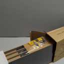 BAYKA Floating Shelves for Wall, Wall Mounted Rustic Wood Shelves for Bathroom, Bedroom, Living Room, Kitchen, Hanging Shelf for Books/Storage/Room Decor with 22lbs Capacity (Black, Set of 3, 15.7in) (A. Black - Universal Classic Style)