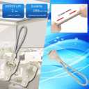 Bungee Kit for Coolaroo Outdoor Roller Sun Shade Replacement Parts,Shade Tie Downs(5set,Begie) (Beige)