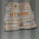 BTFBM Casual Women Spring Dresses 2025 Sleeveless Striped Midi Button Down Dress Ribbed Knit Cardigan Cover Up Dress (S)