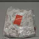 Stuffed Large Brown Premium Soft Dog Blanket, with Flannel Cute Paw Print, 43x66 inches, Cat Blanket Maltipoo Puppy Essentials