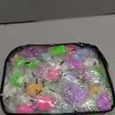100PCS Kawaii Squishies, Mochi Squishy Toys for Kids Party Favors, Mini Stress Relief Squishy Fidget Toys for Classroom Prizes for Kids Party Favors Goodie Bags Stuffers with Storage Bag, Animal Fruit
