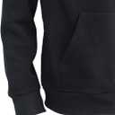 Gary Com Fleece Hoodies for Men Zipper Lightweight Spring Long Sleeve Active Mens Jackets Sports Full Zip Sweatshirts (Black)