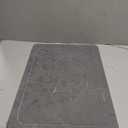 Stone Bath Mat | Diatomaceous Earth Quick Drying Shower Mat | Absorbent Non-Slip Bath Mats for Bathroom | Elegant Minimalist Design, Easy to Clean Shower Stone | 24" x 16" (Zen Lotus)