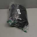 NOL Natural Organic Lifestyle Lunch Bag for Women  Lightweight Puffy Leakproof Cooler Tote with Adjustable Strap, Freezable & Insulated for Work/Outdoor (Black)