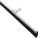 DSV Standard Garage Floor Squeegee 36, Neoprene Blade Asphalt Squeegee, Taper Pole Connection - Handle Sold Separately for Tiles, Concrete and Asphalt