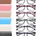 NOVIVON 6 Pack Reading Glasses for Women, Reading glasses men, Blue Light Blocking Readers, Computer eye glasses, Cheaters 2.75