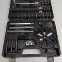 DISEN Bearing Puller 35-in-1, Bearing Puller KIt with Wrench, Blind Inner Bearing Pullers Kit, Bearing Removal Tool for Ball Bearings with Case (Refer to The Video for Installation and Usage) - Black