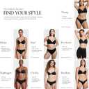 Victoria's Secret Women's Lace Thong Underwear, Panties for Women, Multi Pack (Black, S)