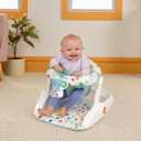 Bright Starts Terazzo Neutral 2 Position Baby Floor Seat Foldable Unisex Multi-Coloured