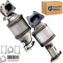 Left Right Catalytic Converter Compatible with Honda Pilot 2008-2017, Honda Odyssey 2008-2019,Honda Accord 2008-2017 V6 3.5L, MDX 2010-2020 Catalytic Convertor High Flow (EPA Compliant)