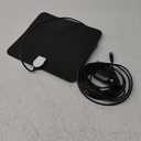 TV Antenna Indoor Long Range 900 Miles, Supports 4K 1080p Smart TV Signal Reception with Signal Amplifier 16ft HDTV Coax Cable (black)