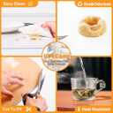 30X120 Inch Clear Plastic Table Protector Pad Wipeable Vinyl PVC Tablecloth Rectangular Dining Coffee Table Wood Furniture Protector 1.5mm Thick Tabletop Protective Cover Easy Clean Waterproof