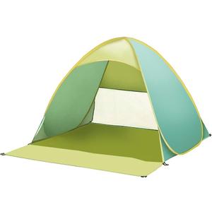 Automatic Pop Up Instant Portable Outdoors Quick Cabana Beach Tent Sun Shelter