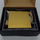 Gold Shower Faucet Set, Rainfall Shower System with Rain Shower Head and Handle Set, Wall Mounted Shower Fixtures, Full Metal Trim Repair Kit 12 inch Paint Gold (With Shower Valve)