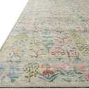 Loloi Rifle Paper Co. Maison Collection MAO-07 Khaki 5'-0" x 7'-6", .19" Pile Height, Area Rug