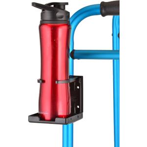 NOVA Adjustable Cup Holder for Walkers, Rollators & Wheelchairs  Folding Drink Holder Fits 3/4, 7/8 & 1 Tubes, Holds 2.253.75 Cups, Durable, Easy Install