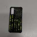 CARLOCA Compatible with Samsung Galaxy S21 Case,Camo American Flag Samsung Galaxy S21 Cases Graphic Design Shockproof AntiScratch Drop Protection Case for Samsung Galaxy S21