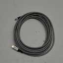 Elecan USB C to HDMI Cable 25 Ft, 4K@60Hz HDR, Gold-Plated Braided High-Speed USB 3.1 Type-C to HDMI 2.0 Cord Thunderbolt 3 Compatible for Galaxy MacBook Pro/Air iPad Pro Surface Dell HP with 5 Ties