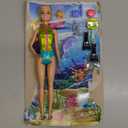 Barbie Dolls & Accessories, Marine Biologist Doll (Blonde) & Mobile Lab Playset with 10+ Pieces, Case Opens for Storage & Travel
