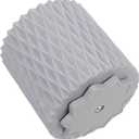 360 Rotating Makeup Brush Container Lid High-Capacity Storage Organizer for Vanity Portable Multi-Function Brush Holder for Makeup Tools and Accessories, Grey