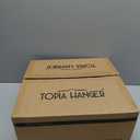 TOPIA HANGER Wide Shoulder Wooden Hangers, Suit Hangers with Non Slip Pants Bar & 360 Swivel Hook, Solid Wood Heavy Duty Coat Hanger, 10 Pack (Walnut)-CT02WA-10