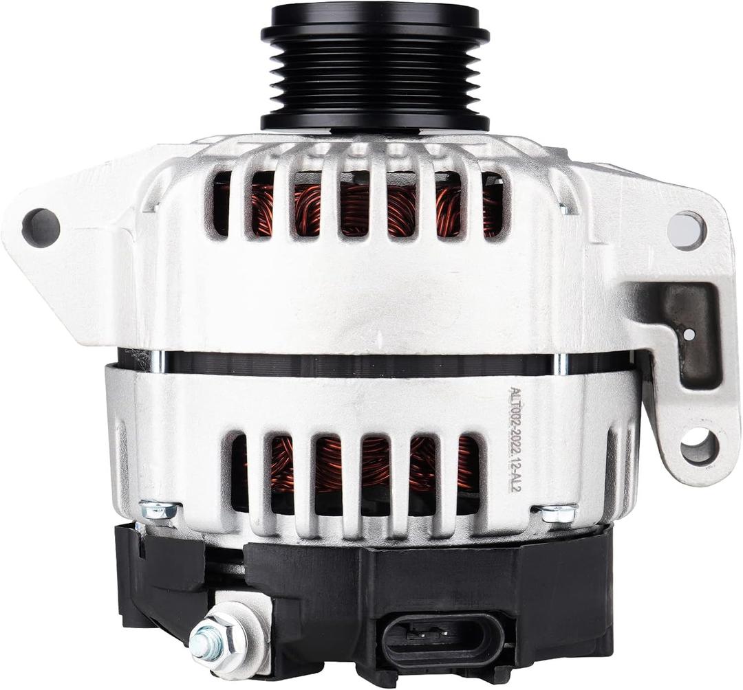New Alternator for L4 2.2L DOHC Saturn Ion 2003-2007, Vue 2002-2007, Chevy Classic & Malibu 2004-2005, Cavalier 2002-2005, Oldsmobile Alero 2002-2004, Pontiac Grand Am 2002-2004, Sunfire 2002-2005