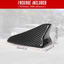 Shark Fin Antenna Cover fit for Hyundai Sonata 2015-2019, for Kia Optima 2014-2020,for Elantra Sedan 2011-2016,for Genesis Sedan G80 2015-2017 (Real Carbon Fiber(Specified Part))