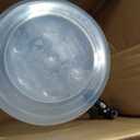 Carlisle FoodService Products Round Beverage Dispenser Drink Dispenser with Spigot for Catering, Plastic, 5 Gallons, Clear