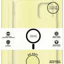 Forever Sundays iPhone Cases - Soft Silicone, MagSafe, Kickstand, Detachable Strap & 3-in-1 Protection Kits Options for iPhone 12/13/14 Models - Slim Shockproof Cases with Access to All Ports & Camera (Pastel Yellow)