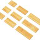 SpaceAid Bamboo Drawer Dividers Inserts, 3 Sizes, 9 Pack