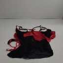 JuicyRose Unwrap Me Babydoll Red Bow Lingerie Set Sleepwear (3X-Large)