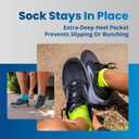 Balega Hidden Comfort Performance No Show Athletic Running Socks for Men and Women, Large
