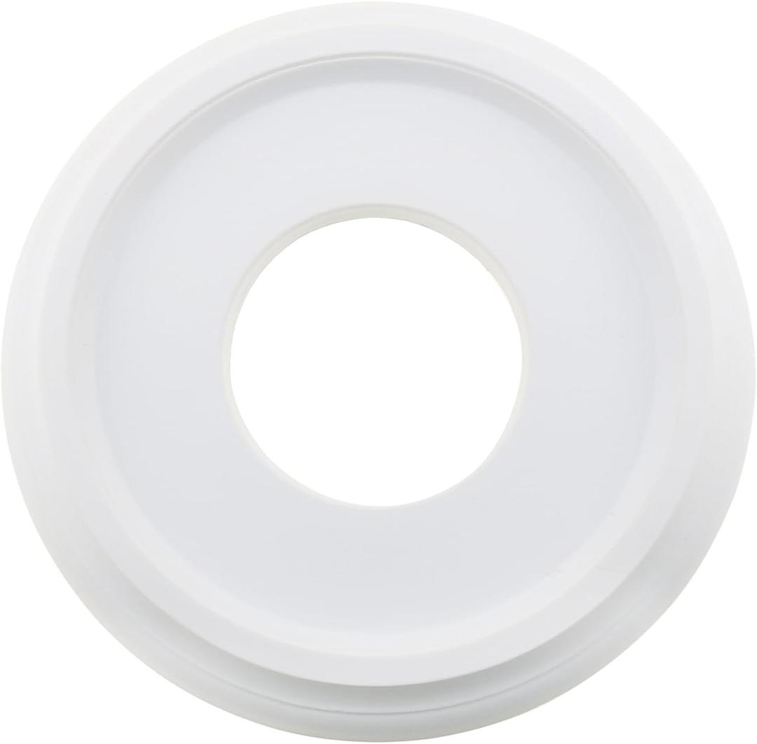 Ceiling Medallion Background Decoration Round Ceiling Lighting Medallion White Ceiling Decorative Base for Lighting Fixture and Ceiling Fan