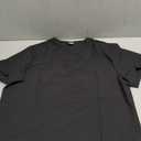 niaahinn Scrub Suit Set for Women Modern V-neck Top & Tapered Leg Jogger Pants with Drawstring Medical Nursing Uniforms Set, S