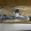 Rear Left Driver Side Power Window Regulator with Upgraded Electric Motor (6-Pin) Compatible with Range Rover LWB (Long Wheelbase) L405 2013-2021, Replacement for LR153958 LR078197
