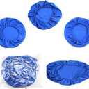 EAST Brand Protective Full Advanced Milk Silk Pull Cloth Dental Unit Cover Elastic Chair Seat Dustproof One Set (Deep Blue)